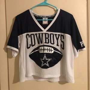 NFL Dallas Cowboys Victoria’s Secret PINK crop top
